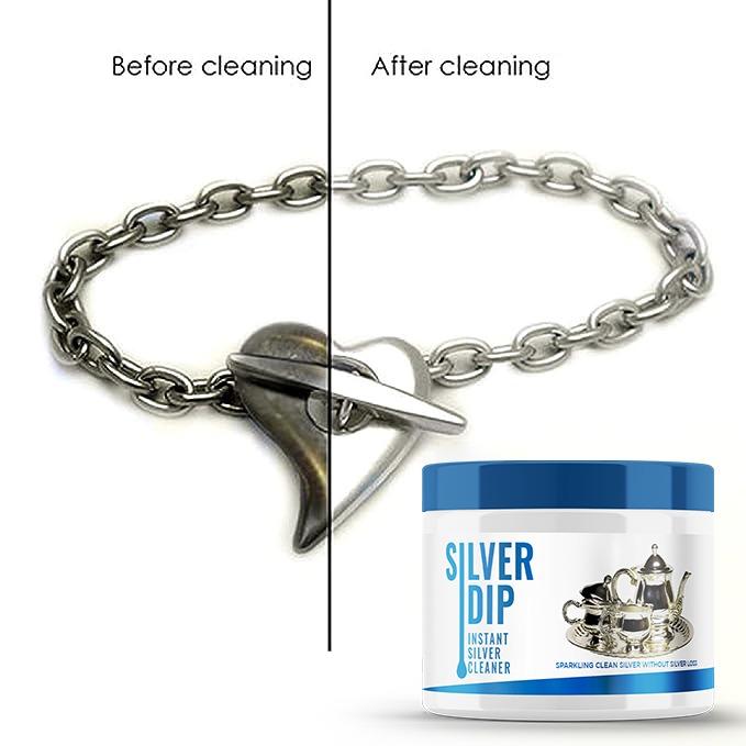 Clean Dip™ - Instant Jewellery & Silver Cleaner (Buy 1 Get 1 Free🔥)